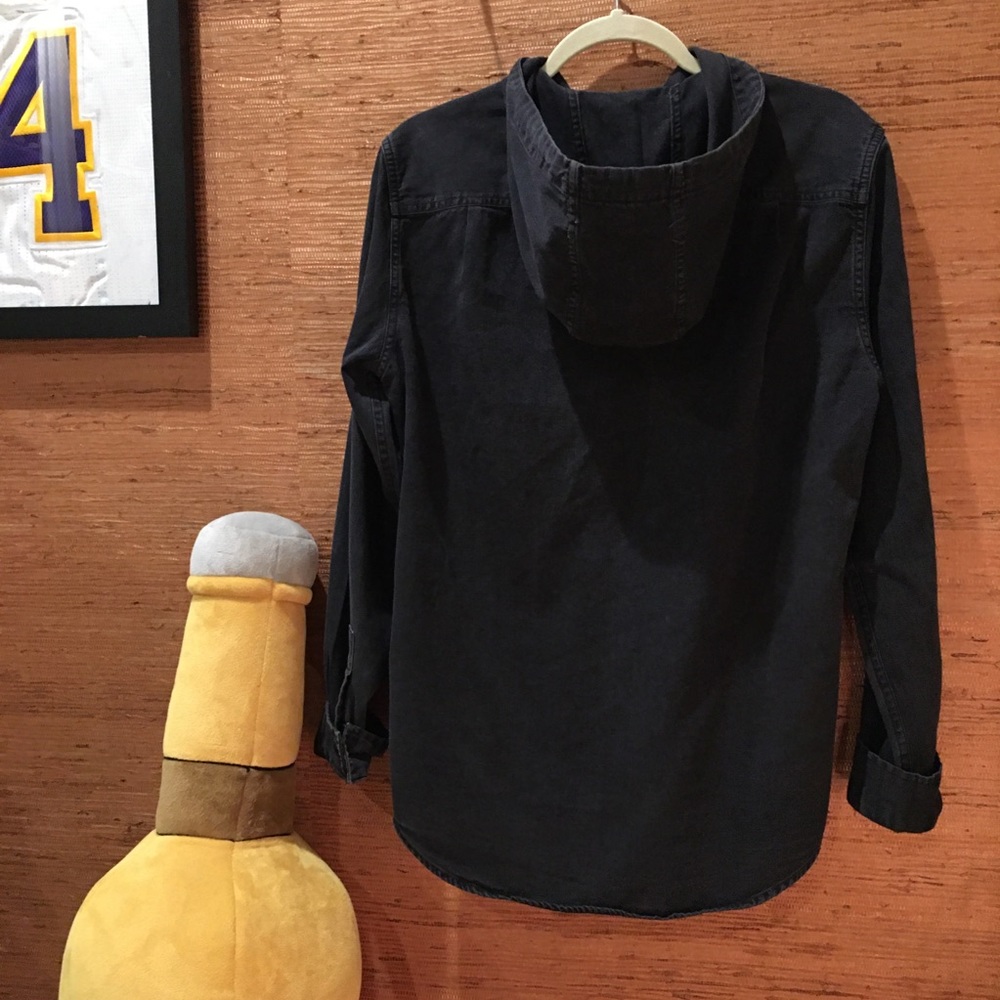 American Eagle Button Down Hoodie - image 2